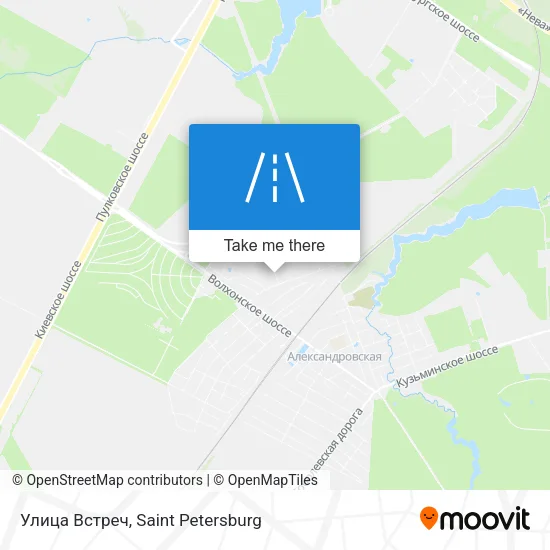 Улица Встреч map