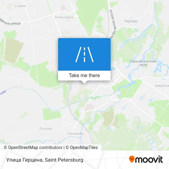 Улица Герцена map