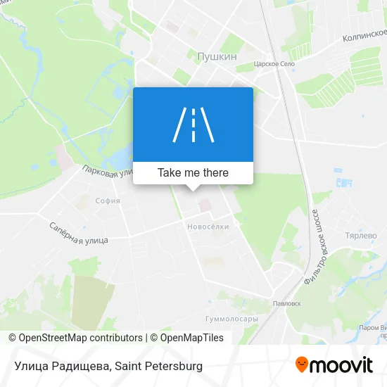 Улица Радищева map