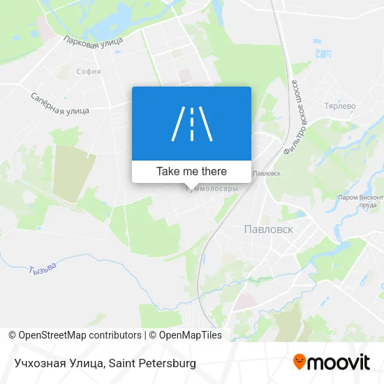 Учхозная Улица map