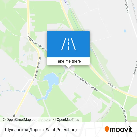 Шушарская Дорога map