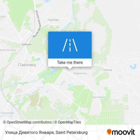 Улица Девятого Января map