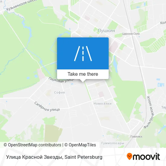 Улица Красной Звезды map