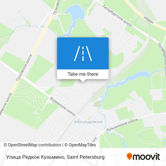 Улица Редкое Кузьмино map