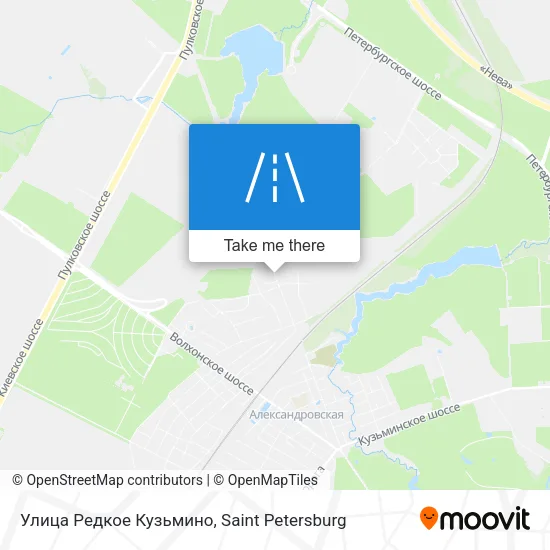 Улица Редкое Кузьмино map