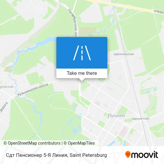 Сдт Пенсионер 5-Я Линия map