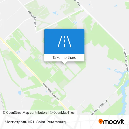 Магистраль №1 map