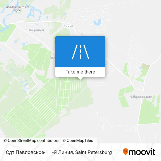 Сдт Павловское-1 1-Я Линия map