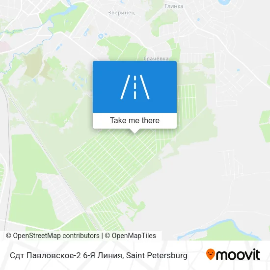 Сдт Павловское-2 6-Я Линия map