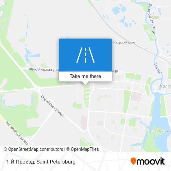 1-Й Проезд map