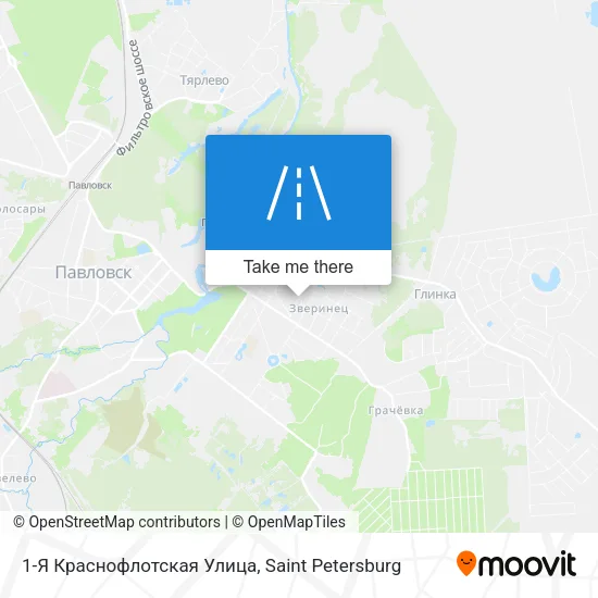 1-Я Краснофлотская Улица map