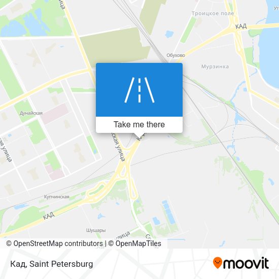 Кад map