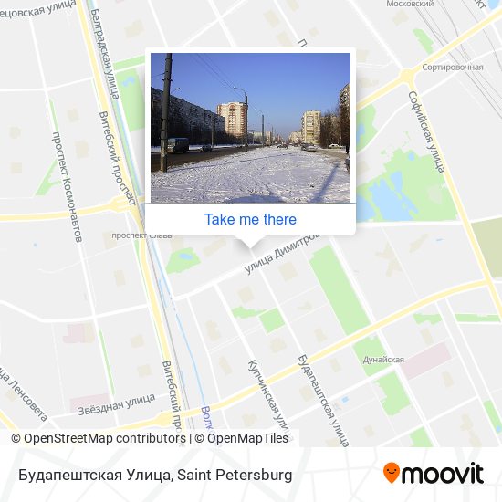 Будапештская Улица map