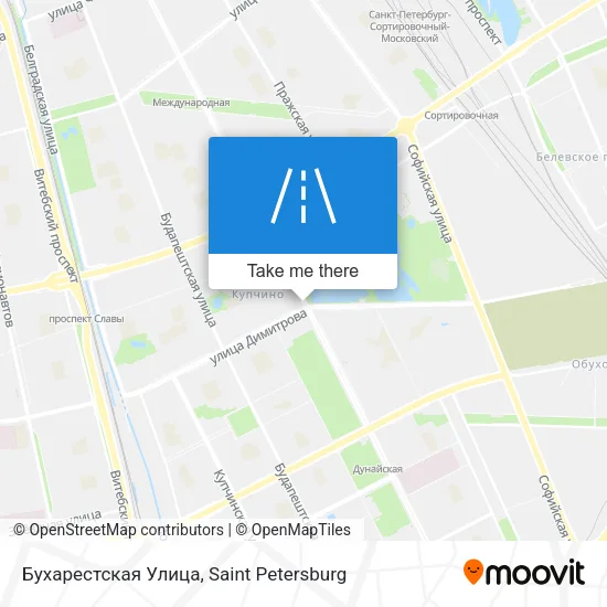 Бухарестская Улица map