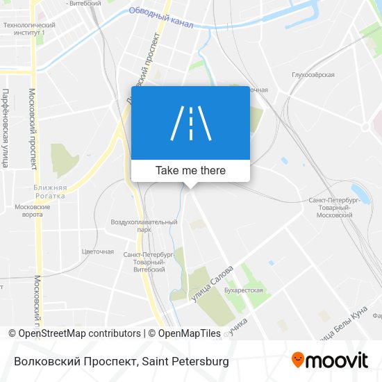 Волковский Проспект map