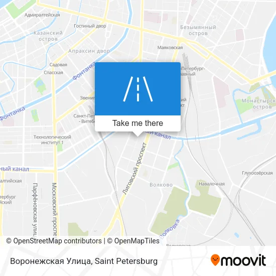 Воронежская Улица map