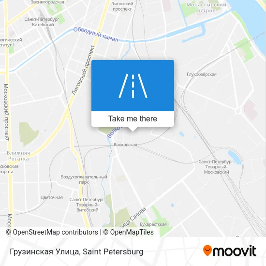Грузинская Улица map