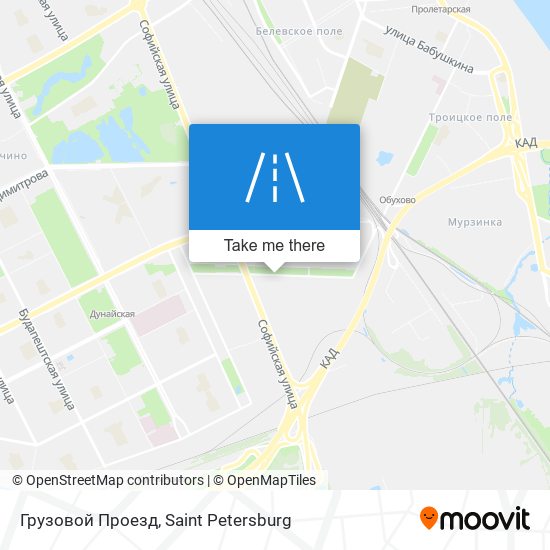 Грузовой Проезд map