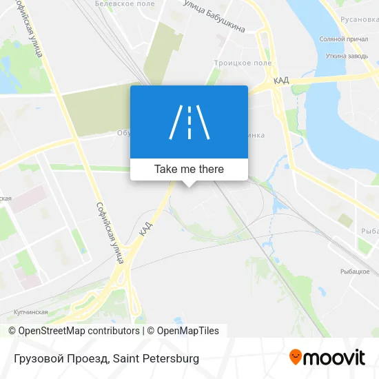 Грузовой Проезд map