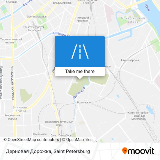 Дерновая Дорожка map