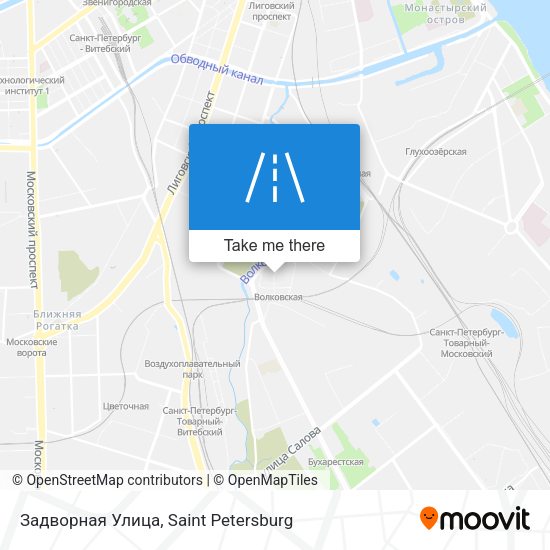 Задворная Улица map