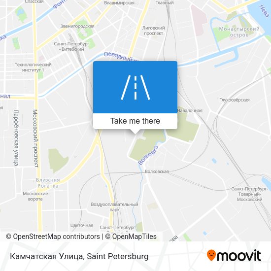 Камчатская Улица map
