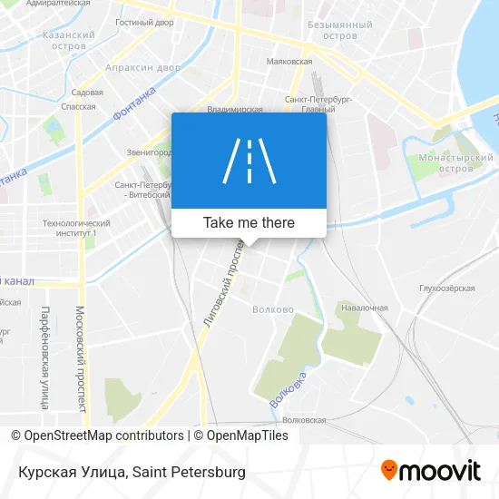Курская Улица map
