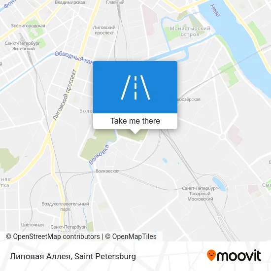 Липовая Аллея map