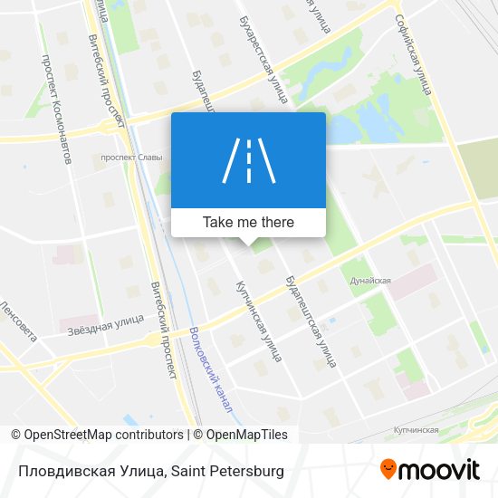 Пловдивская Улица map