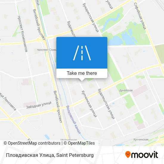 Пловдивская Улица map