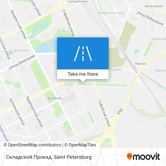 Складской Проезд map