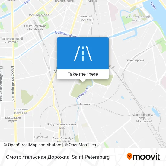 Смотрительская Дорожка map