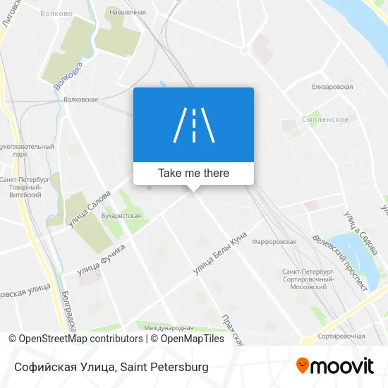Софийская Улица map