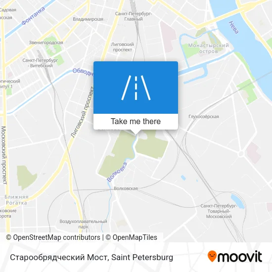 Старообрядческий Мост map
