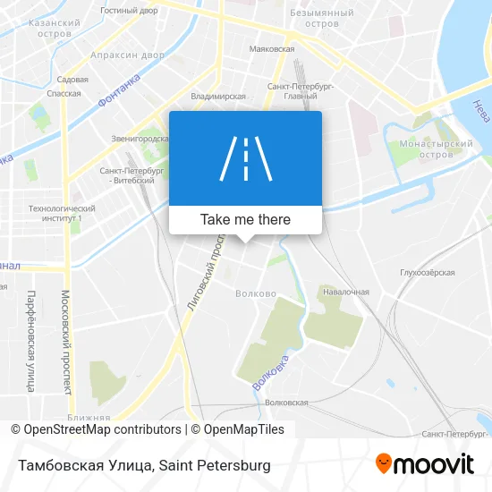 Тамбовская Улица map