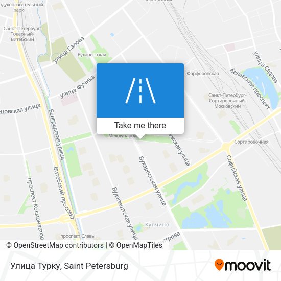 Улица Турку map