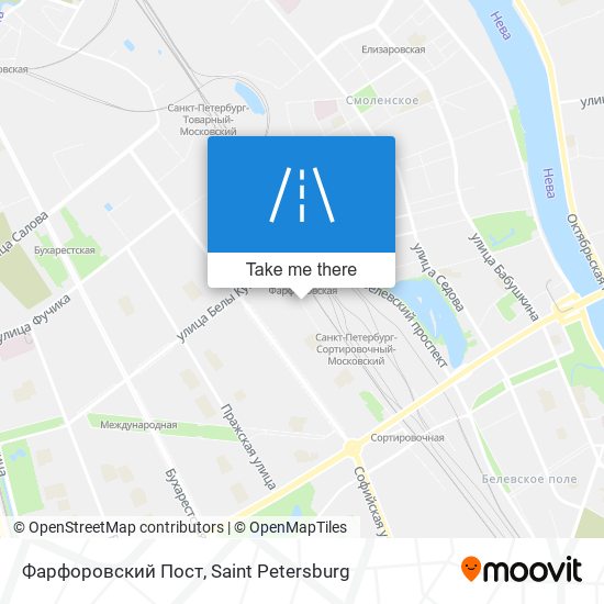 Фарфоровский Пост map