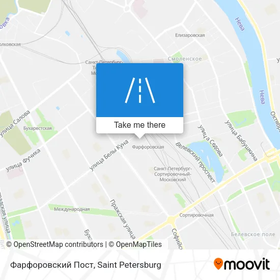 Фарфоровский Пост map