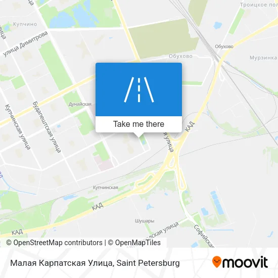Малая Карпатская Улица map