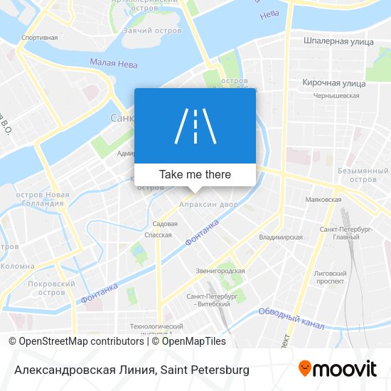 Александровская Линия map