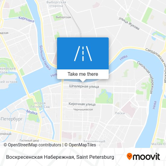 Воскресенская Набережная map