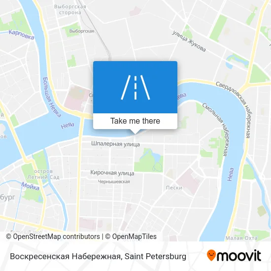 Воскресенская Набережная map