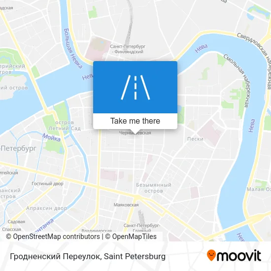 Гродненский Переулок map