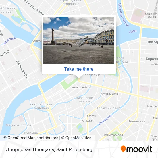 Дворцовая Площадь map