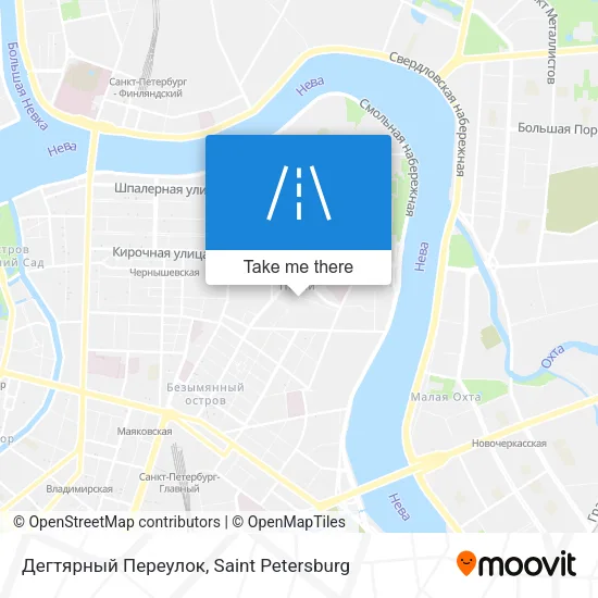 Дегтярный Переулок map