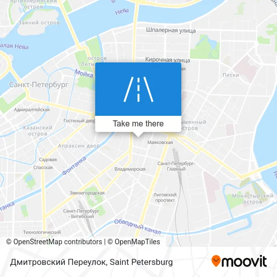 Дмитровский Переулок map