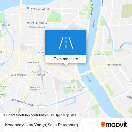 Исполкомская Улица map