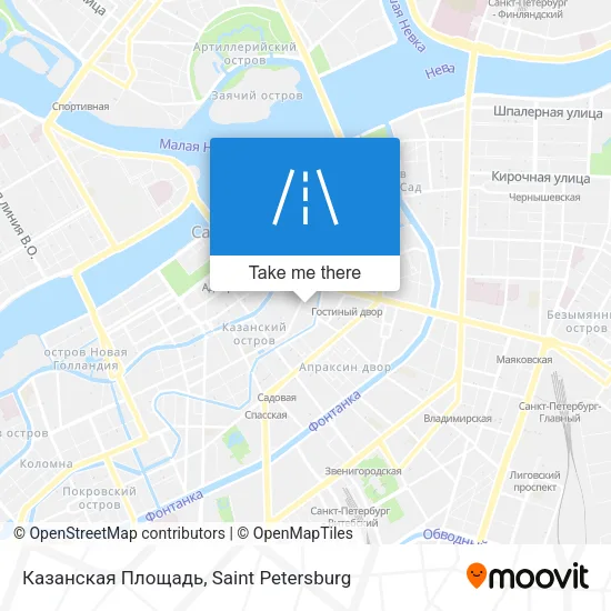 Казанская Площадь map