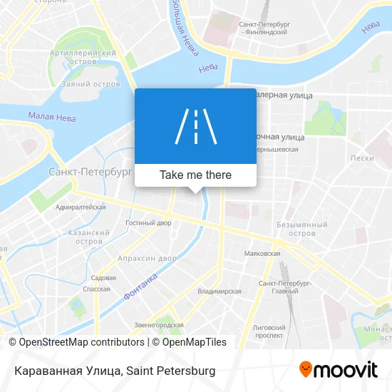 Караванная Улица map