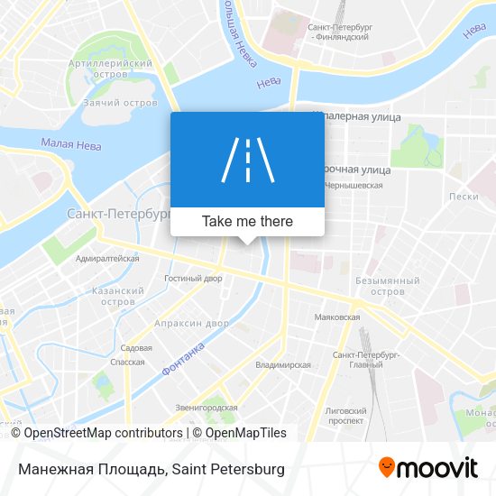 Манежная Площадь map